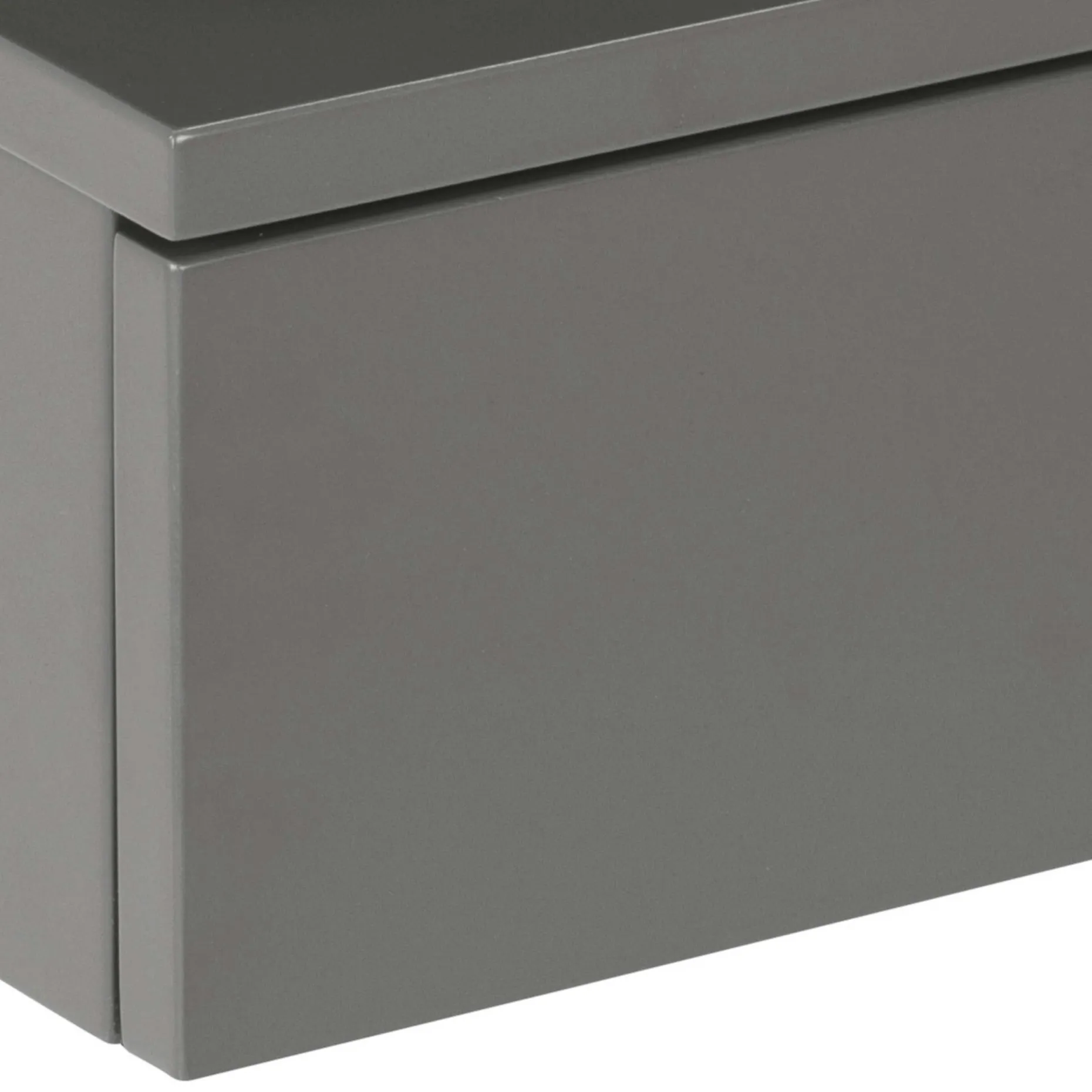 Wandnachttisch Ashton - 35x32x22cm - 1 Schublade - grau