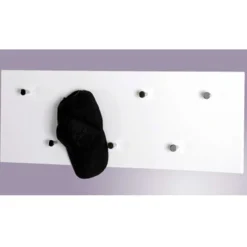 Wandpaneel mit 7 Tasten | 80 x 6 x 30 cm | High Gloss White