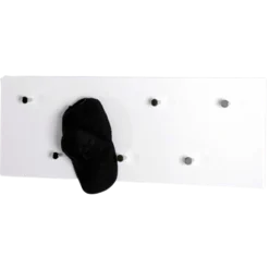 Wandpaneel mit 7 Tasten | 80 x 6 x 30 cm | High Gloss White