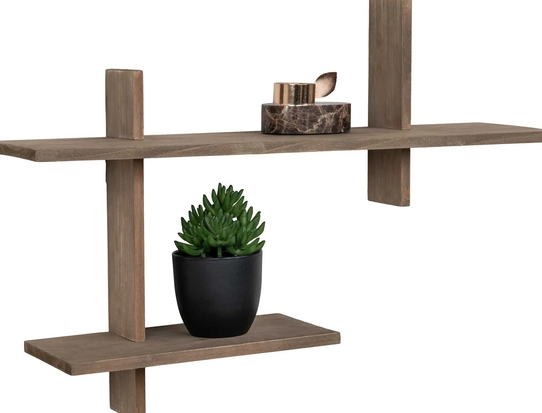 Wandregal aus natürlichem Kiefernholz - Ovada Shelf