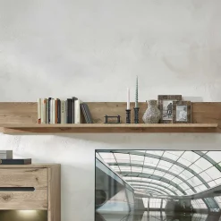 Wandregal Bellini 185cm - Eiche