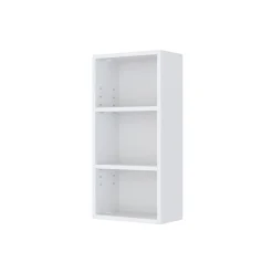 Wandregal Dasa 30cm mit 2 Fachböden - weiß
