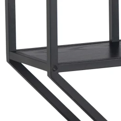 Wandregal Dover - schwarz