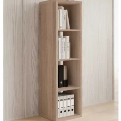 Wandregal Style | 41 x 38 x 147 cm | Braun