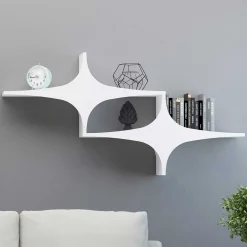 Wandregal Susen - 135x20x69cm - weiß