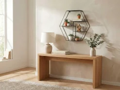 Wandregal | 61 x 16 x 54 cm | Schwarz