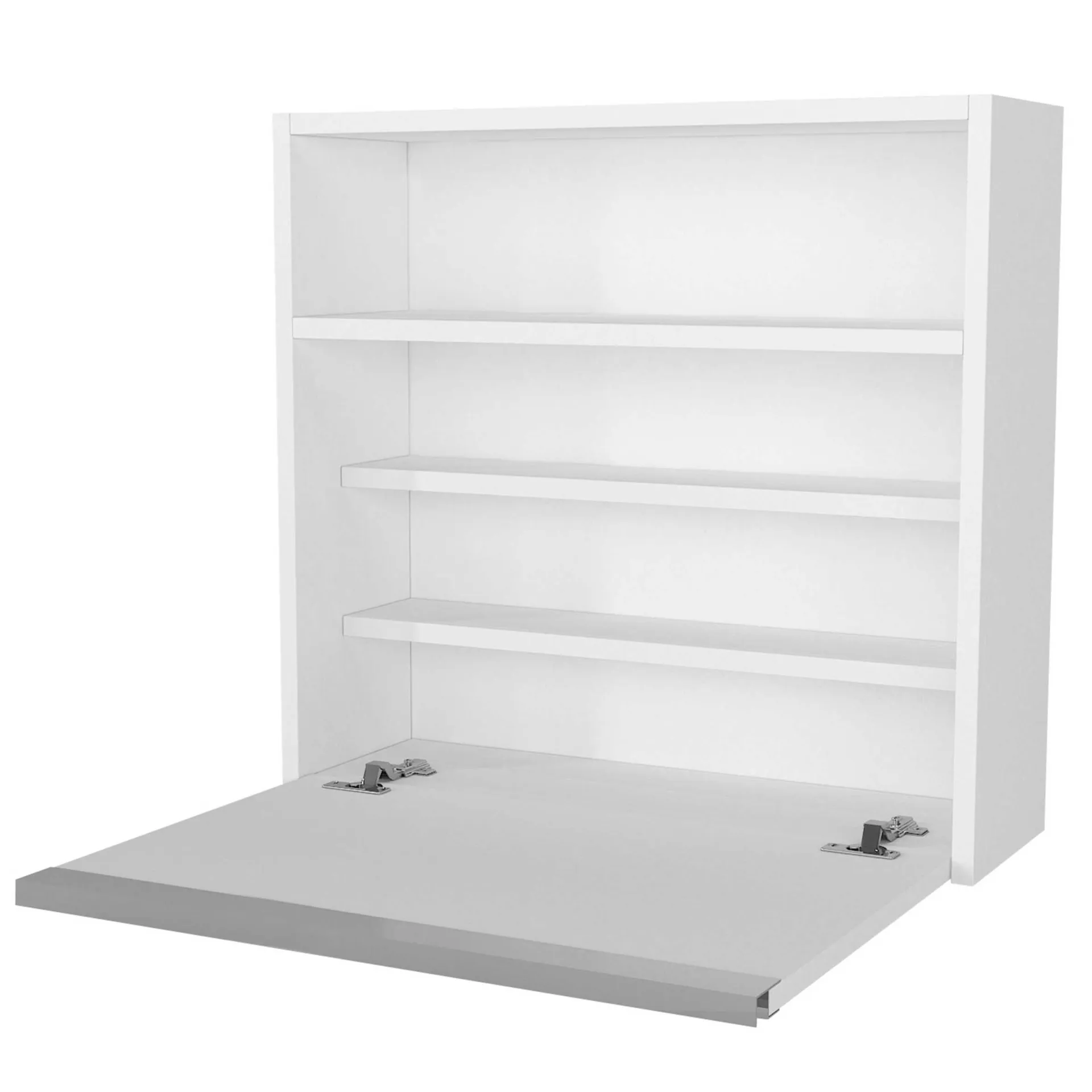 Emob Wandschreibtisch Viola - 64x19x60cm - mit Ablagefläche -