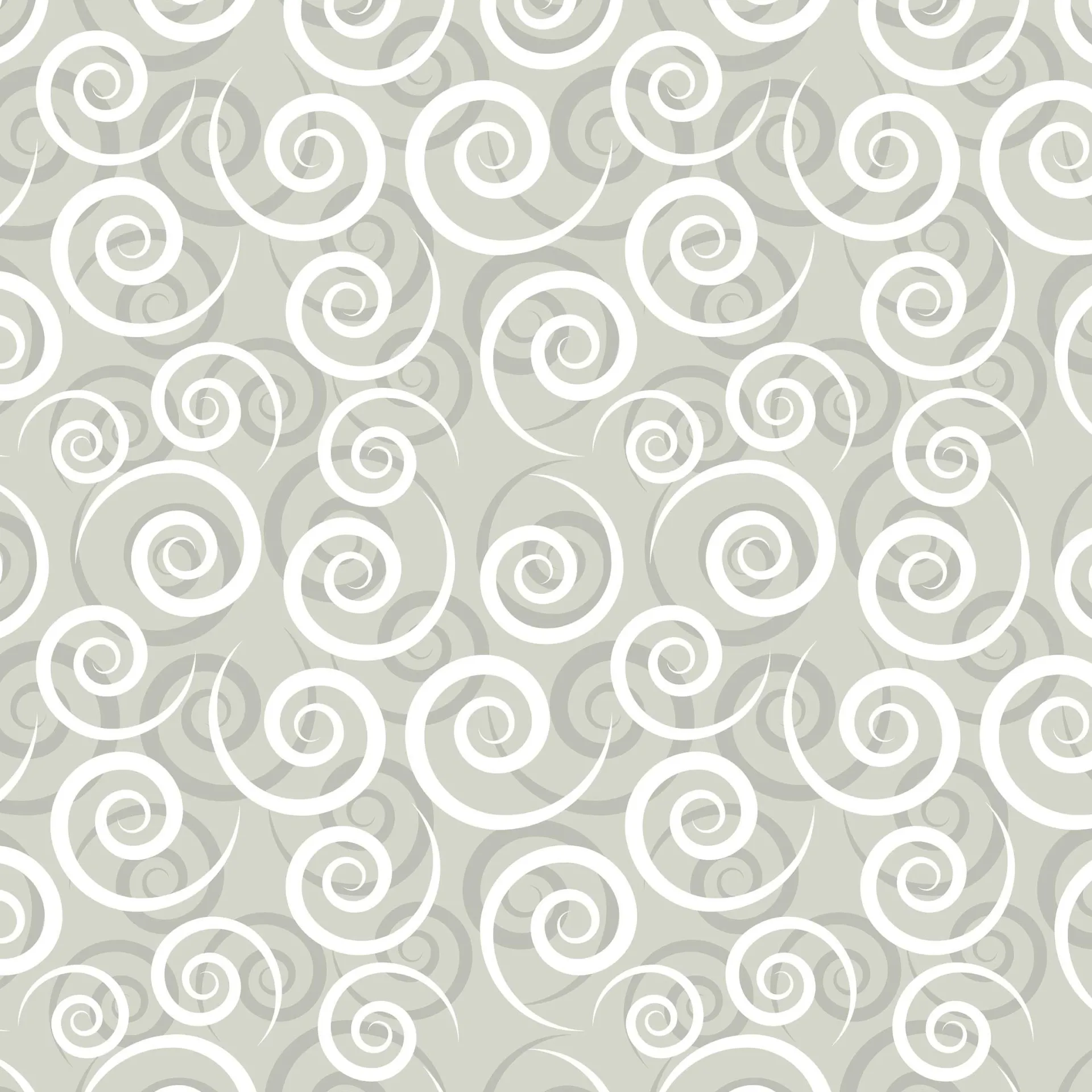 Crearreda Wandsticker 3D Grey Swirl - Schaumsticker
