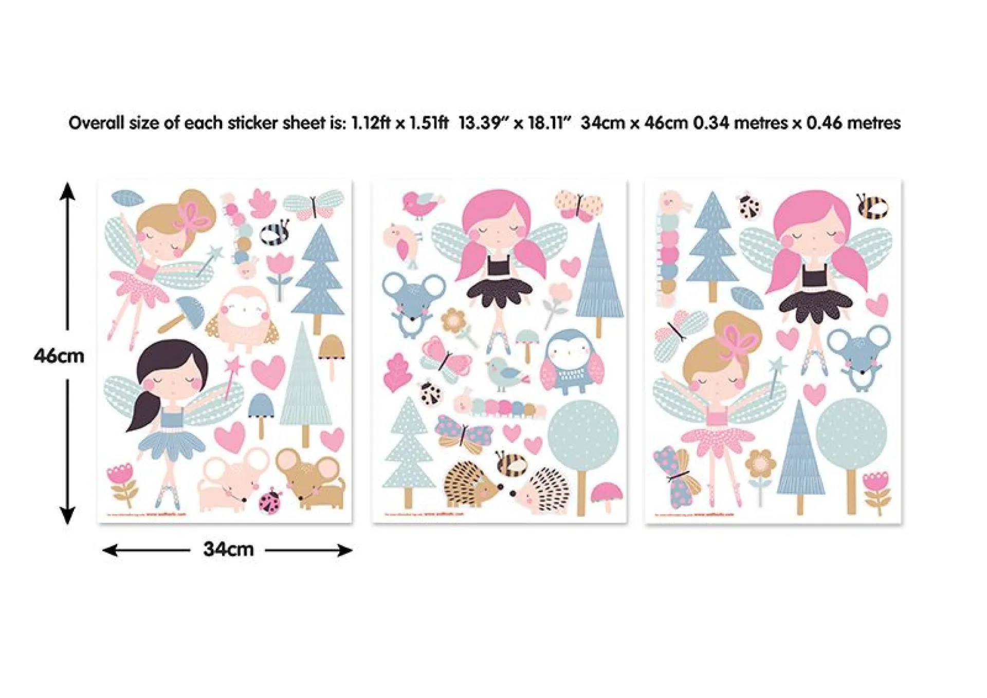 Walltastic Wandsticker My Woodland Friends
