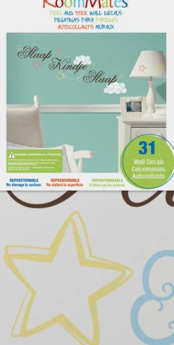 RoomMates Wandsticker - Schlaf Kindchen schlaf