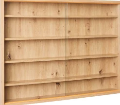 Wandvitrine Collecty | 80 x 9,5 x 60 cm | Sandfarbe