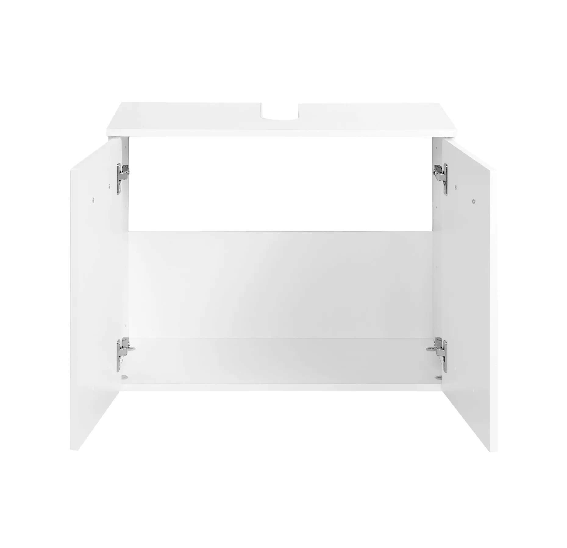 Waschbeckenschrank Bobbi 70cm 2 Türen - weiß