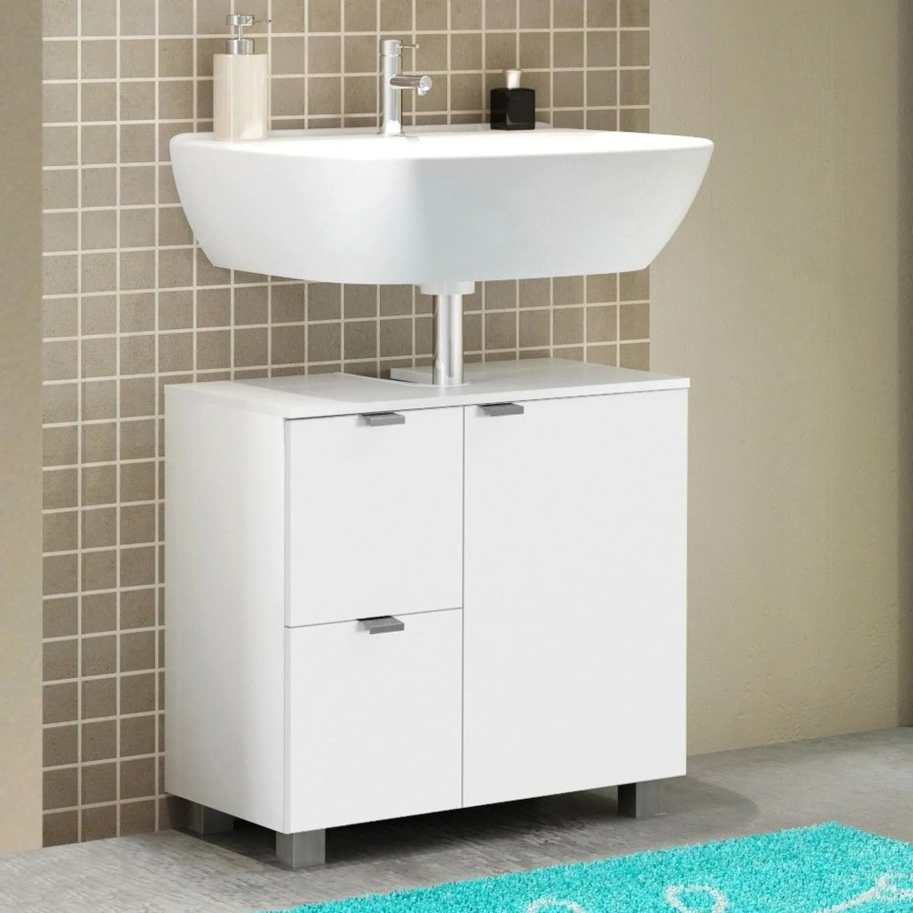 Waschbeckenschrank Bodhi 70cm - weiß