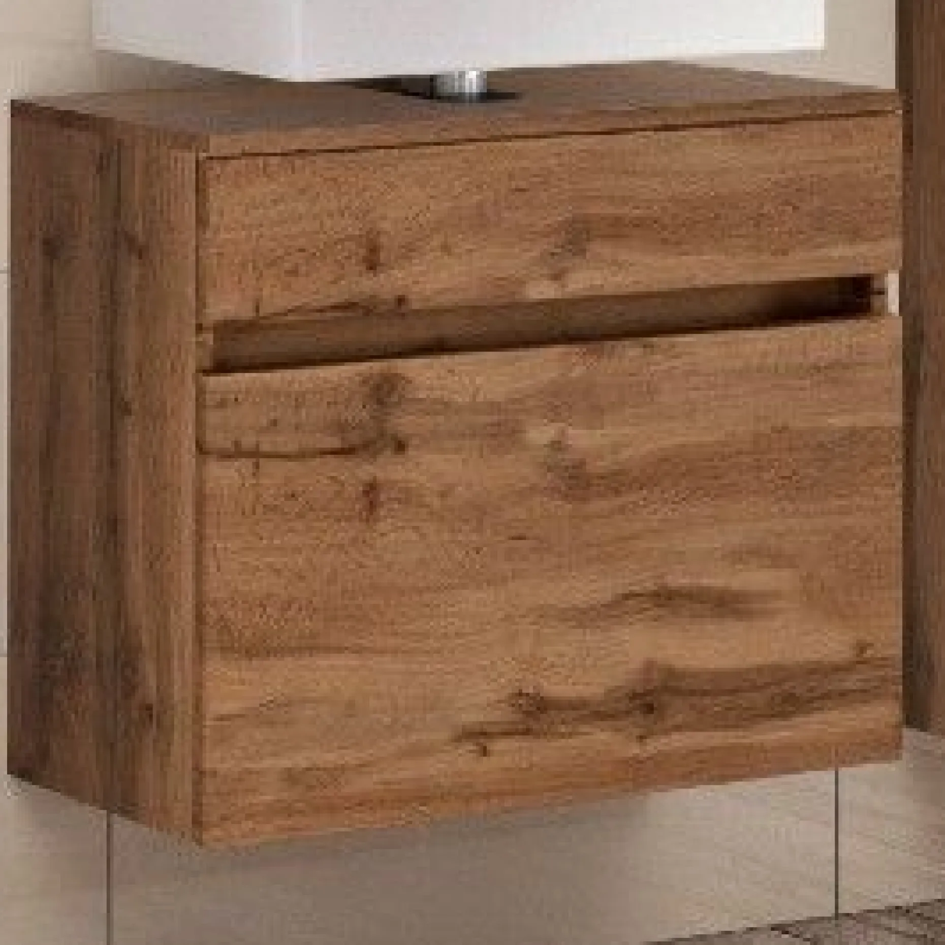 Waschbeckenschrank Brama 60cm 1 Schublade - Eiche wotan