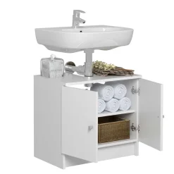 Waschbeckenschrank Fares 59cm - weiß
