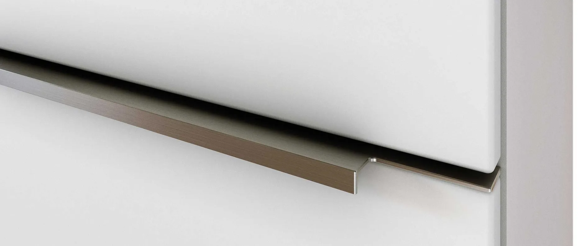 Waschbeckenschrank Hansen L60xD39cm 2 Schubladen - weiß