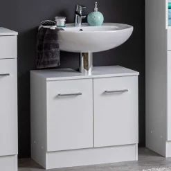 Waschbeckenschrank Ricca 60cm 2 Türen - weiß