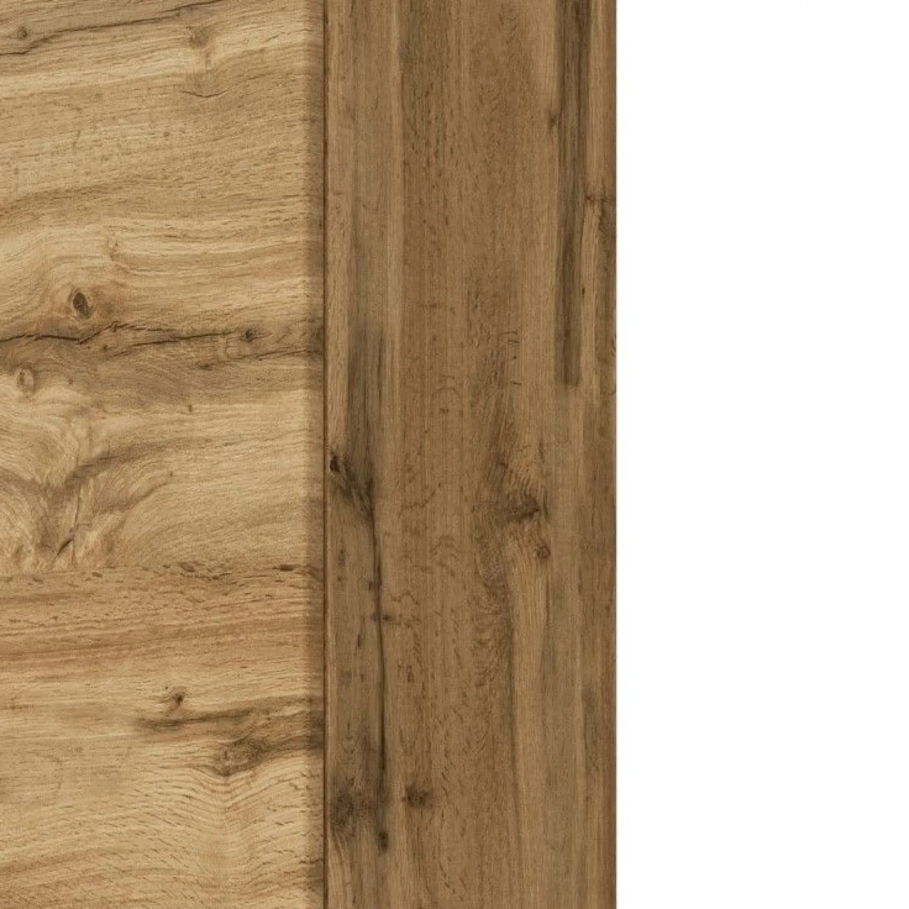 Waschbeckenschrank Sefa 100cm 2 Schubladen - Eiche wotan