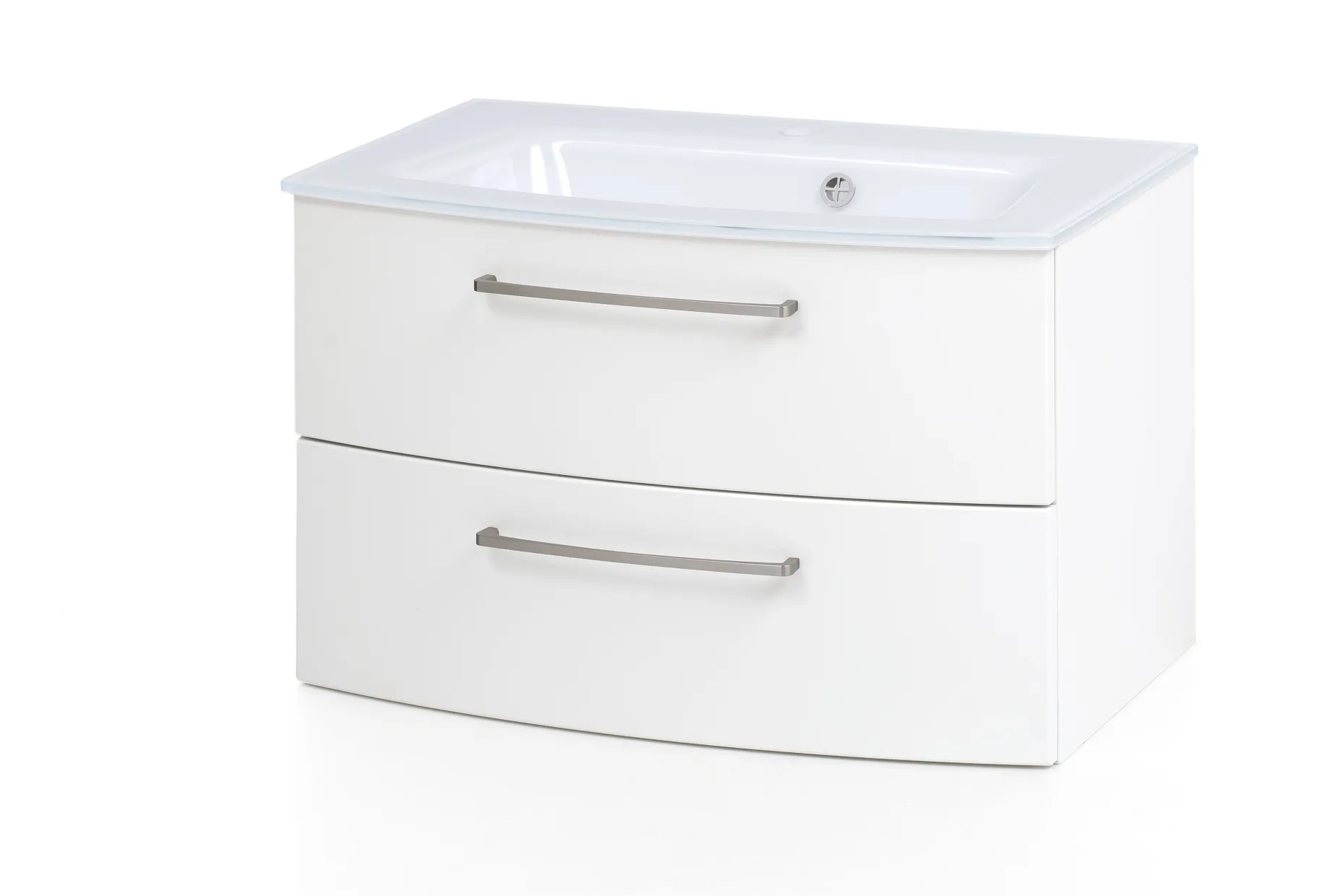 Waschbeckenschrank Stivan 80cm - weiß