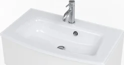 Waschbeckenschrank Stivan 80cm - weiß
