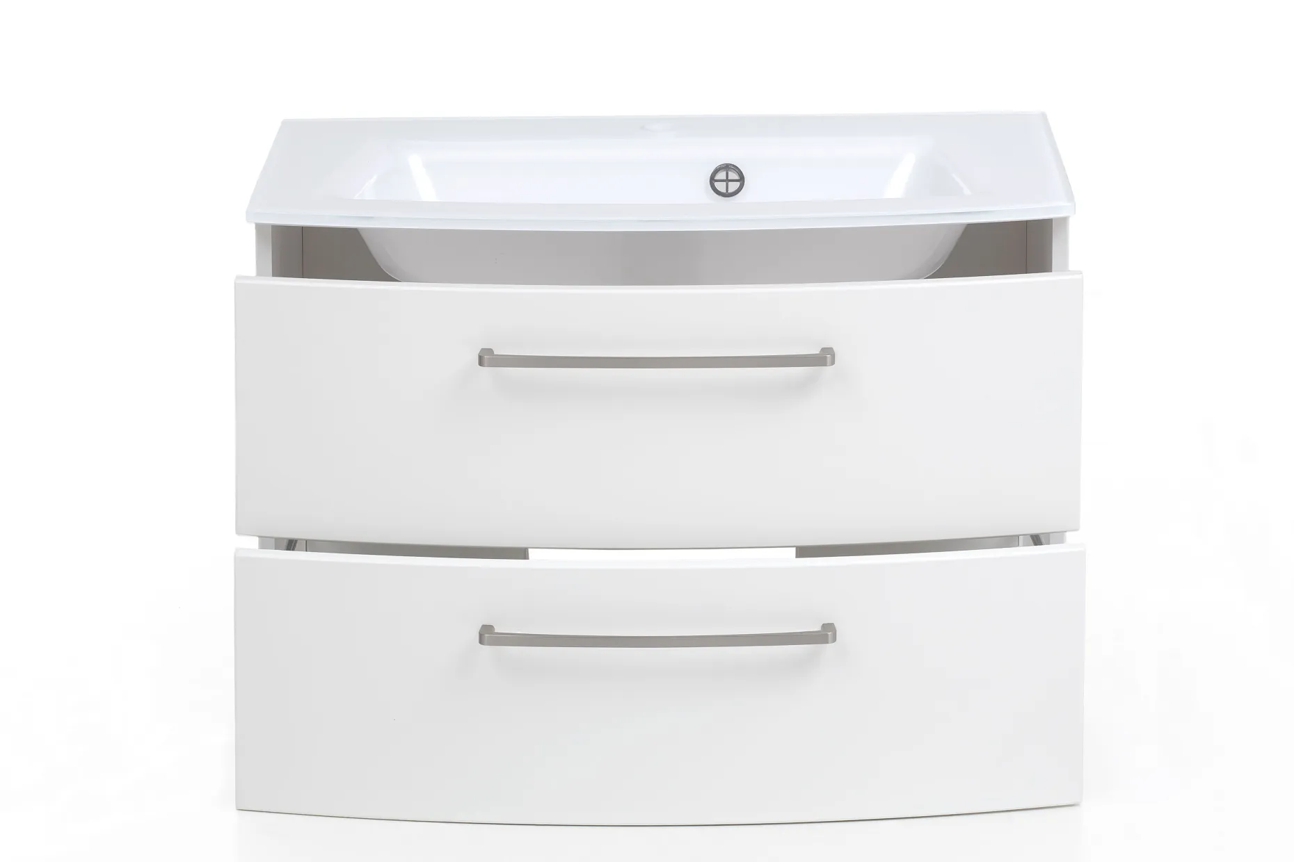 Waschbeckenschrank Stivan 80cm - weiß