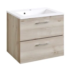 Held Waschbecken-Set Portofino | Waschbecken mit Spüle und Spiegelschrank | Buche-design