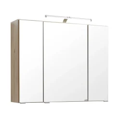 Held Waschbecken-Set Portofino | Waschbecken mit Spüle und Spiegelschrank | Buche-design