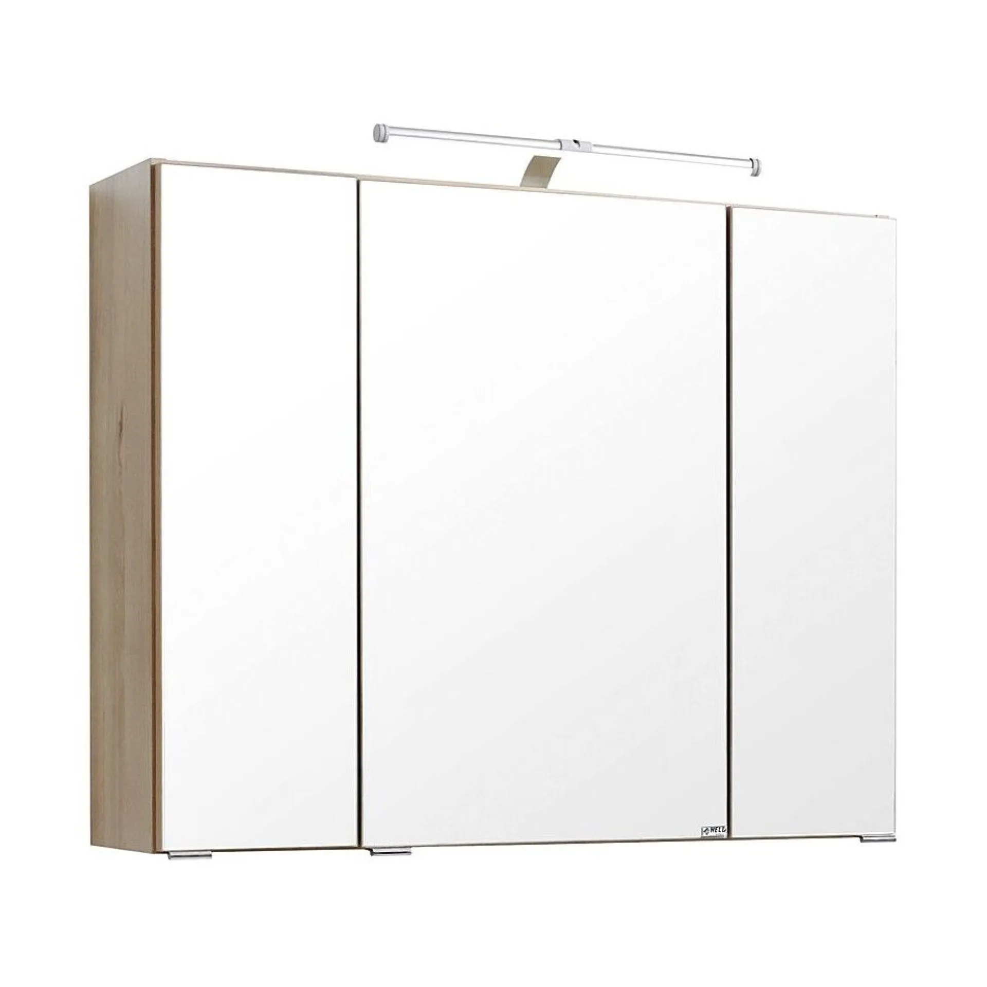 Held Waschbecken-Set Portofino | Waschbecken mit Spüle und Spiegelschrank | Buche-design