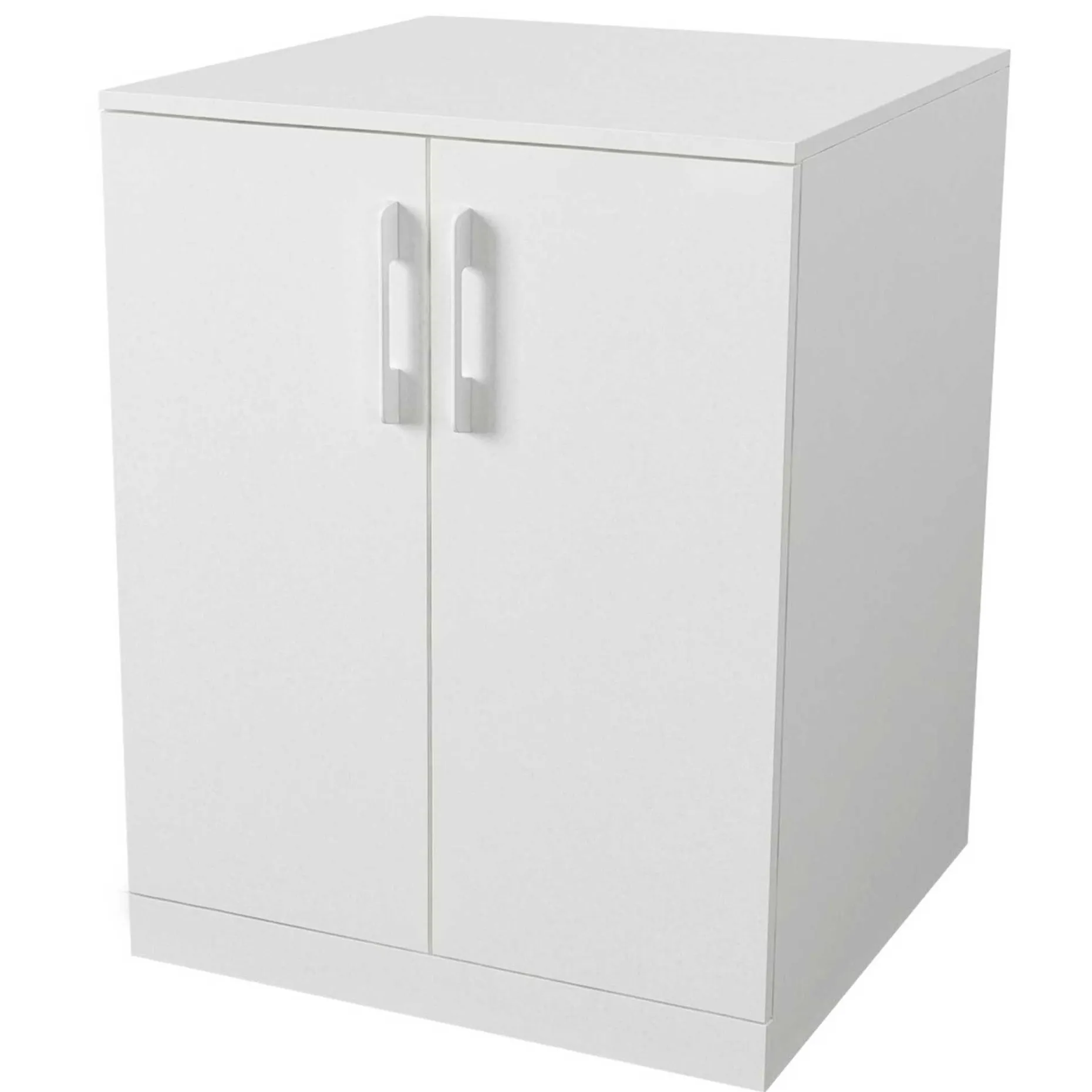 Waschmaschinenschrank Brisa - 70x67x90cm - 2 Türen - weiß