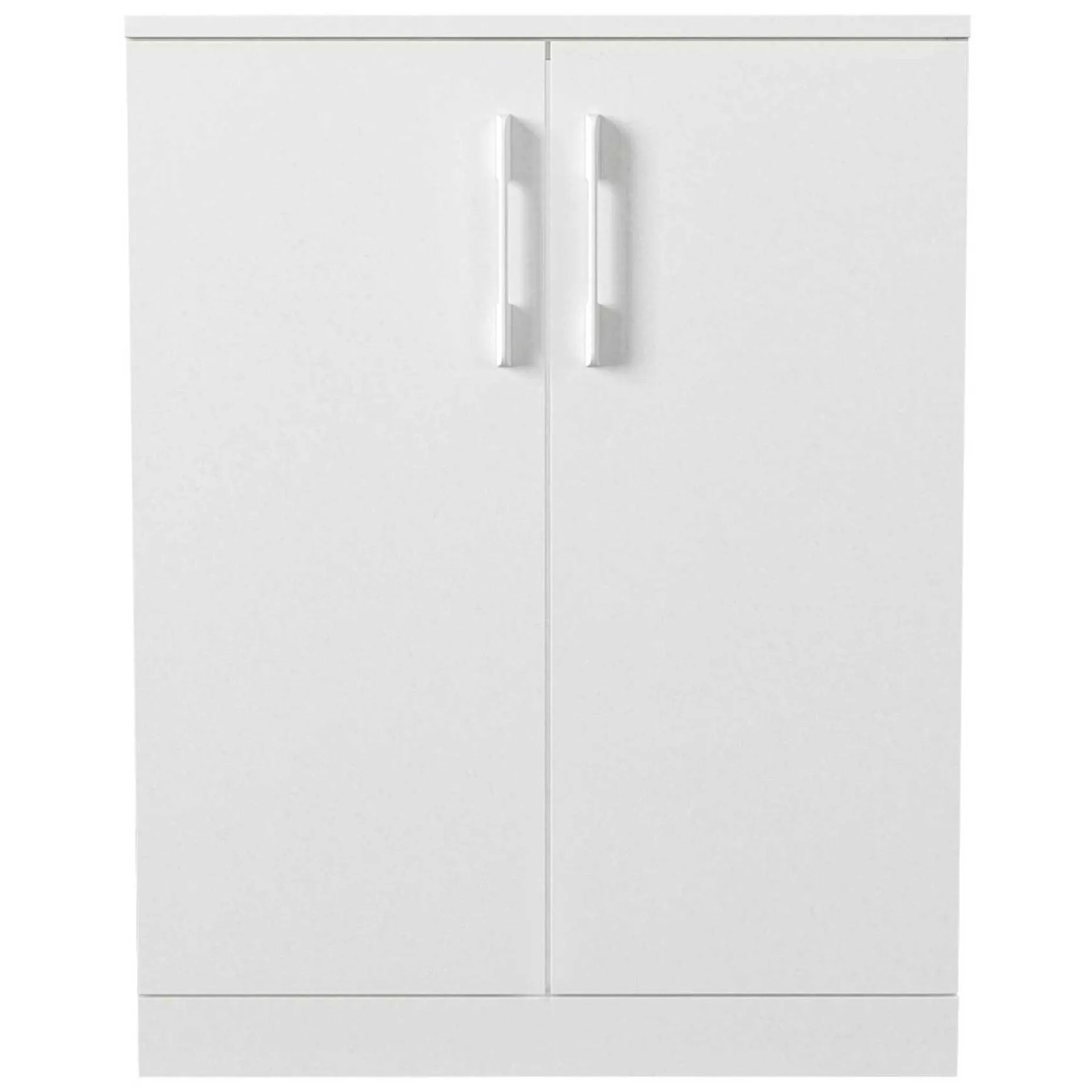 Waschmaschinenschrank Brisa - 70x67x90cm - 2 Türen - weiß