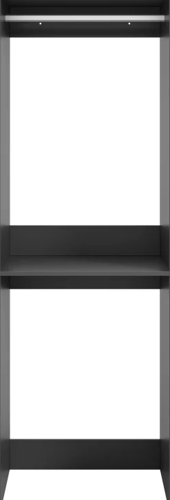 Waschmaschinenschrank Free Xonox - Anthrazit - 66x195x60 cm