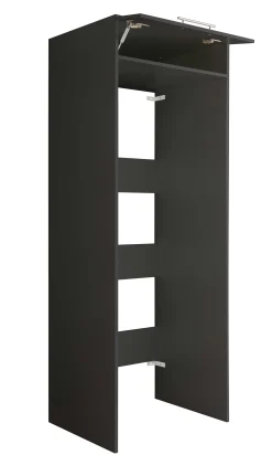 Waschmaschinenschrank-Kombination Laundreezy | 168 x 68 x 200 cm | Anthrazit