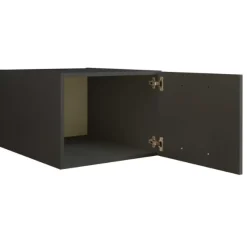 Waschmaschinenschrank-Kombination Laundreezy | 118 x 68 x 200 cm | Anthrazit