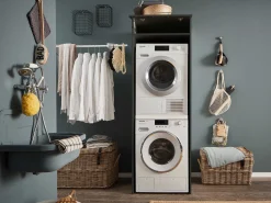 Waschmaschinenschrank Laundreezy | 68 x 68 x 200 cm | Anthrazit