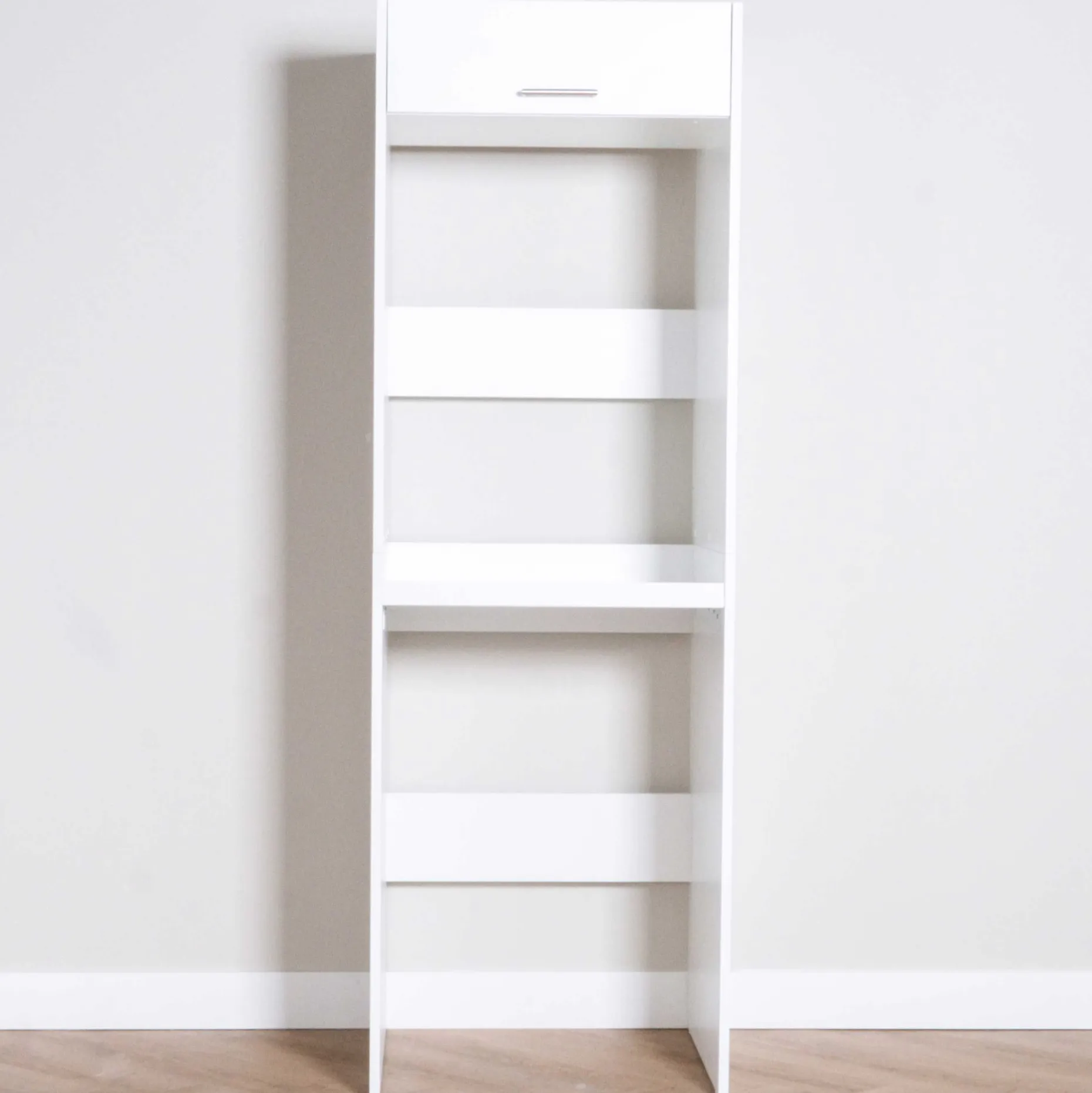 Waschmaschinenschrank Linea - 66x67x200cm - weiß
