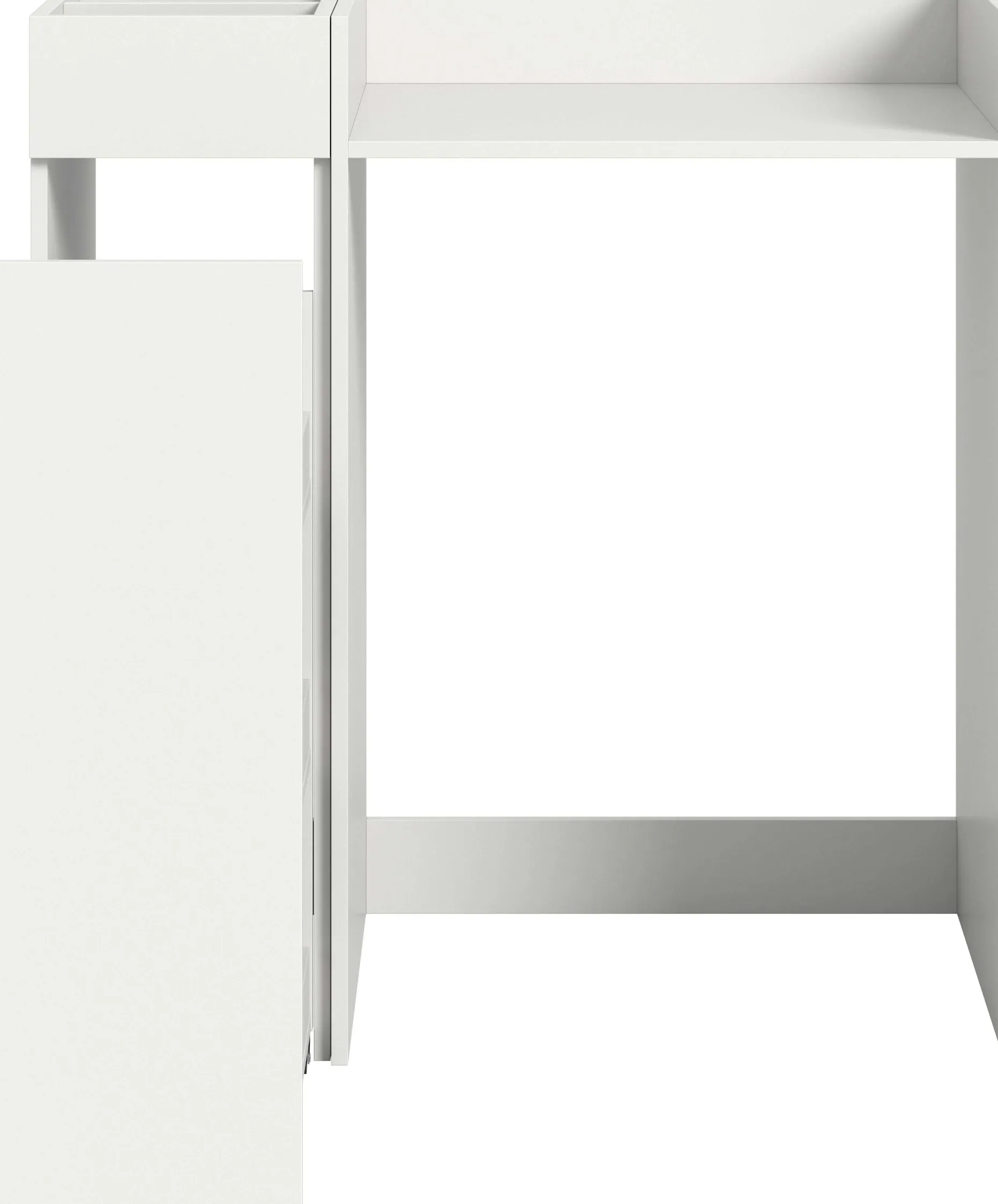 Waschmaschinenverkleidung Free Xonox - Weiß - 95x101x60 cm