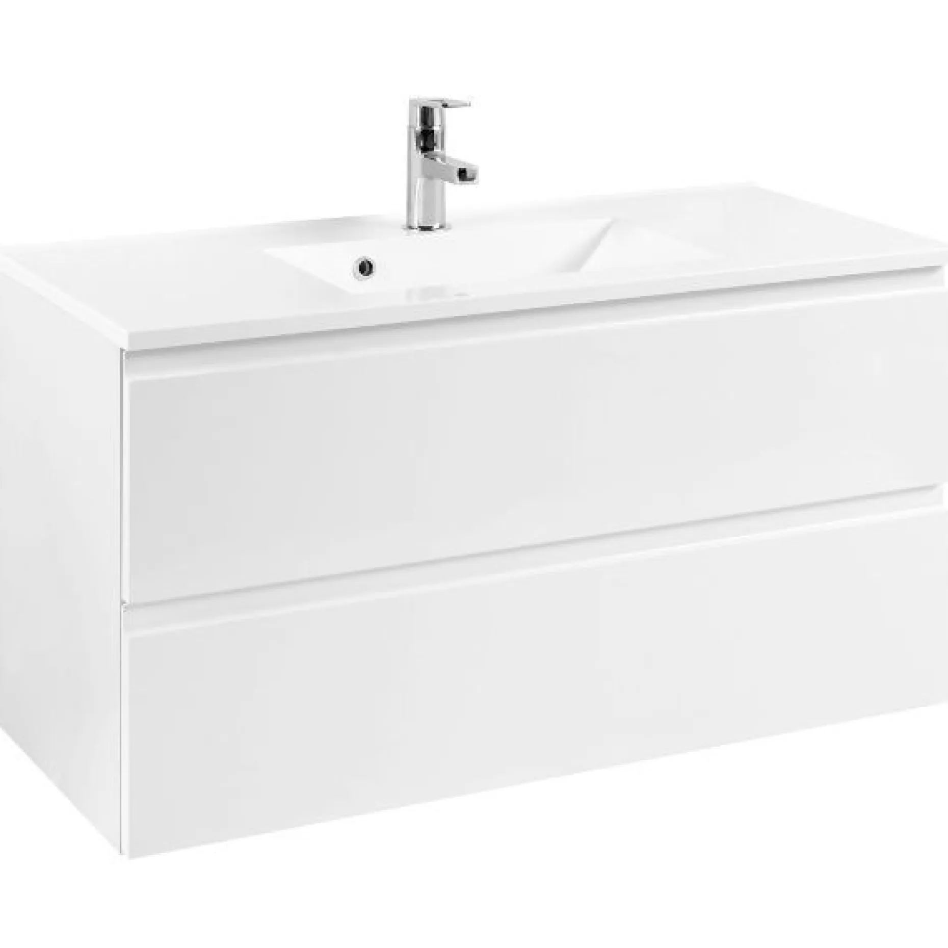 Waschtisch Cardiff | 100 x 47 x 56 cm | Weiß