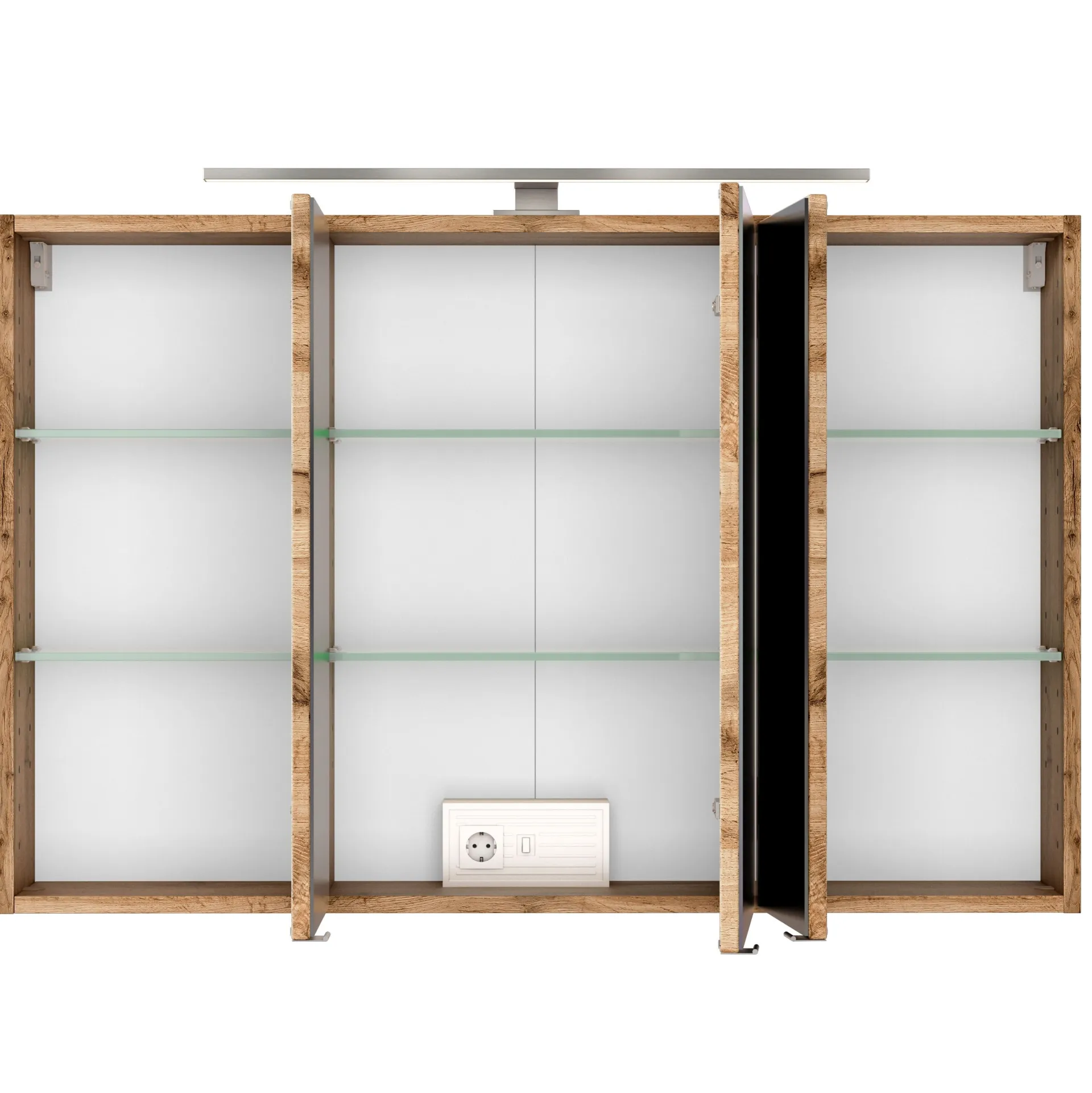 Held Waschtisch-Set Pienza | Spiegelschrank, Waschtischunterschrank | Wotan Oak Design