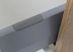 Waschtischunterschrank Helina 80cm mit 2 Schubladen - Eiche/grau