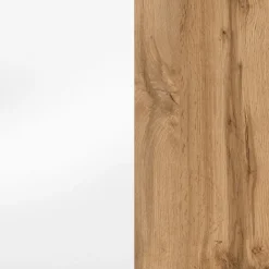 Waschtischunterschrank Luna 60cm 2 Schubladen - Eiche/Weiß