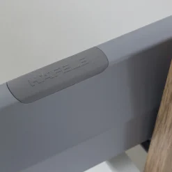 Waschtischunterschrank Malvo 60cm 2 Schubladen - Eiche/schwarz