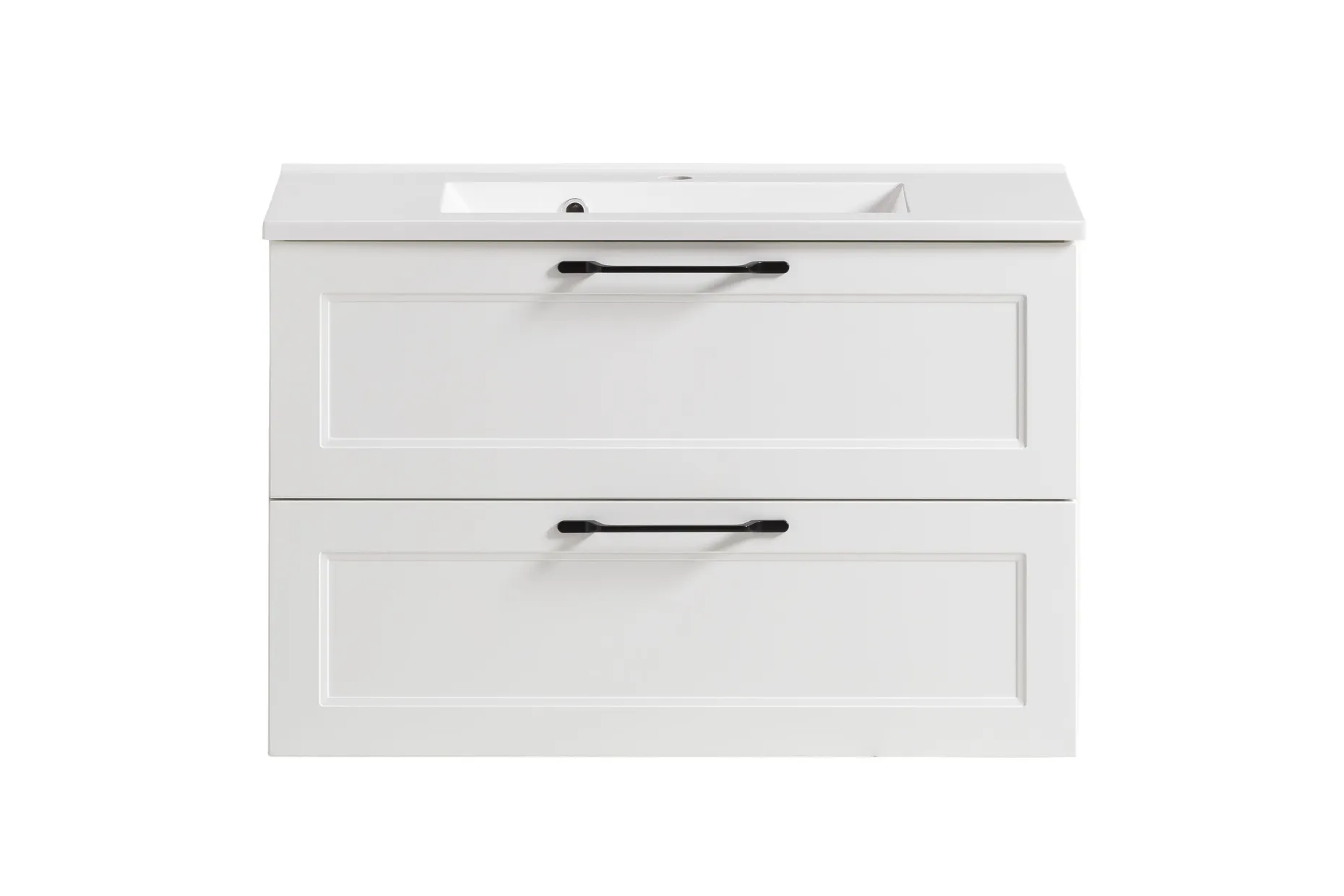 Waschtischunterschrank Meran | 80 x 47 x 56 cm | Weiß