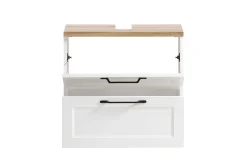 Waschtischunterschrank Meran | 60 x 35 x 55 cm | Weiß