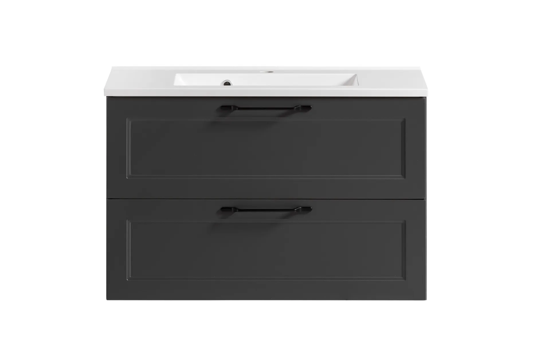 Waschtischunterschrank Meran | 80 x 47 x 56 cm | Grau