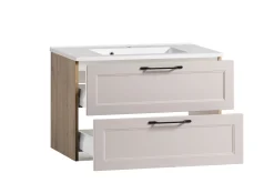 Waschtischunterschrank Meran | 80 x 47 x 56 cm | Farbe Kaschmir