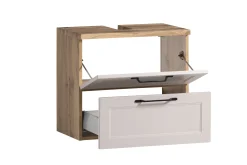 Waschtischunterschrank Meran | 60 x 35 x 55 cm | Farbe Kaschmir