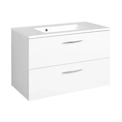 Waschtischunterschrank Portofino | 80 x 47 x 54 cm | Weiß