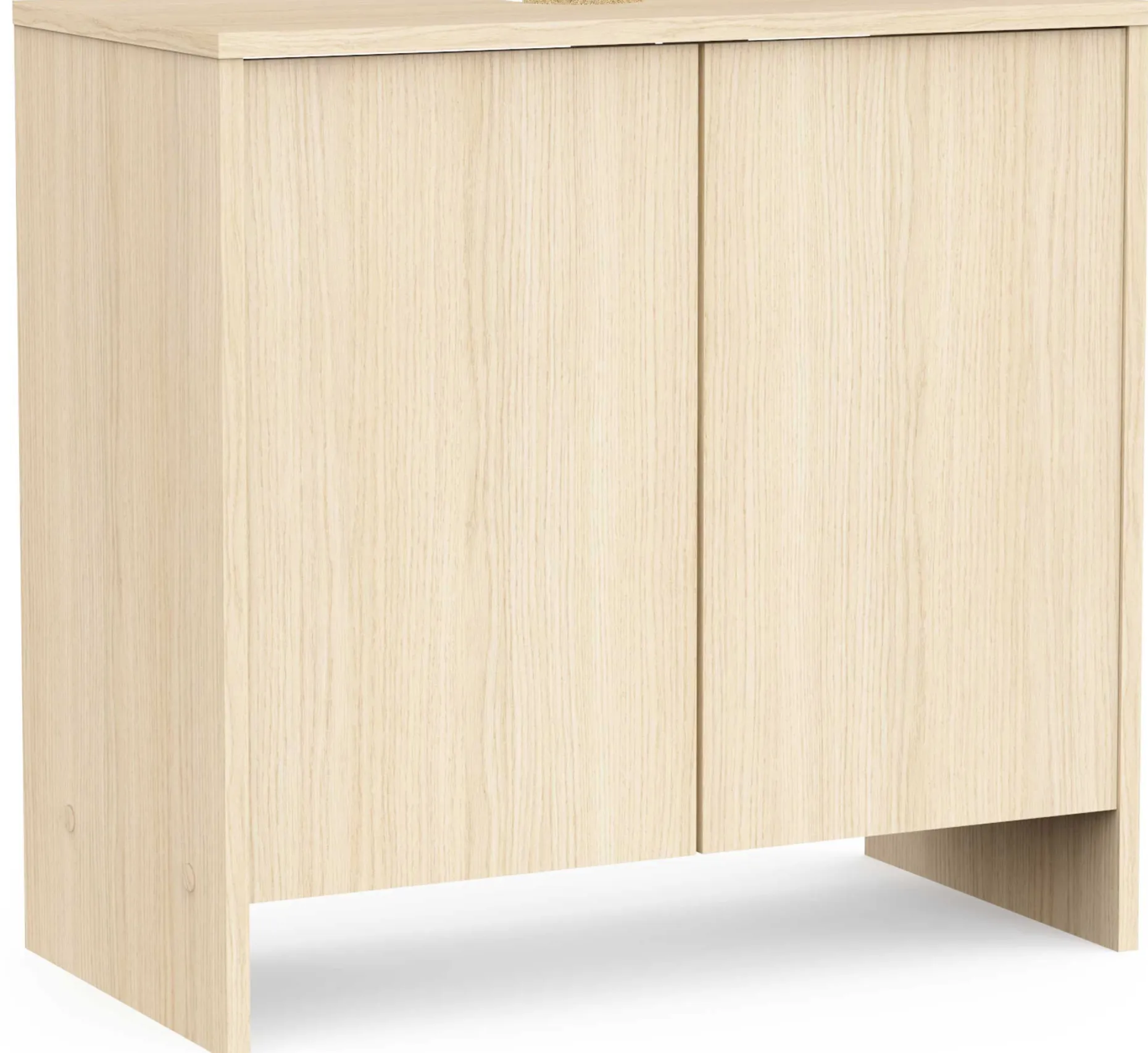 Waschtischunterschrank Puma - 64x33x61cm - 2 Türen - Eiche