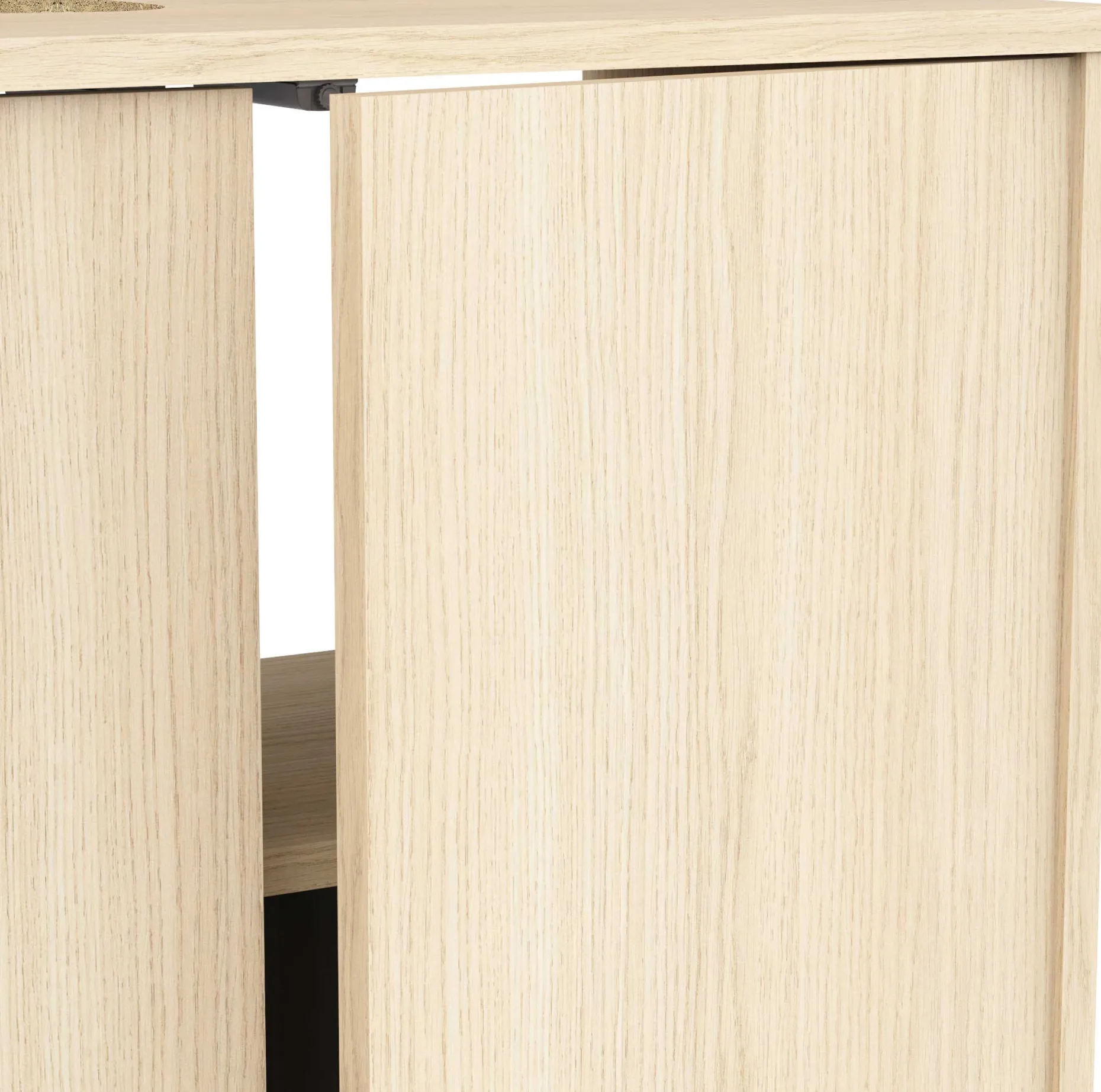 Waschtischunterschrank Puma - 64x33x61cm - 2 Türen - Eiche