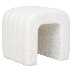 House Nordic er Bouclé-Pouf - Bequem und stilvoll 41x36,5 cm